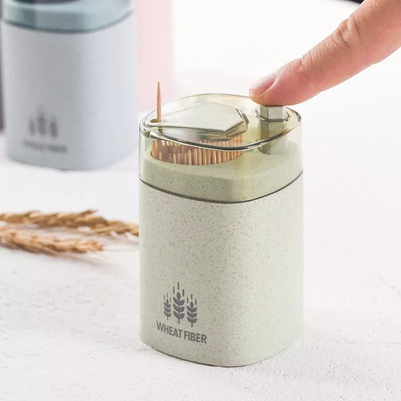 Hộp Đựng Tăm Xỉa Răng Lấy Tăm Tự Động Hình Trái Tim