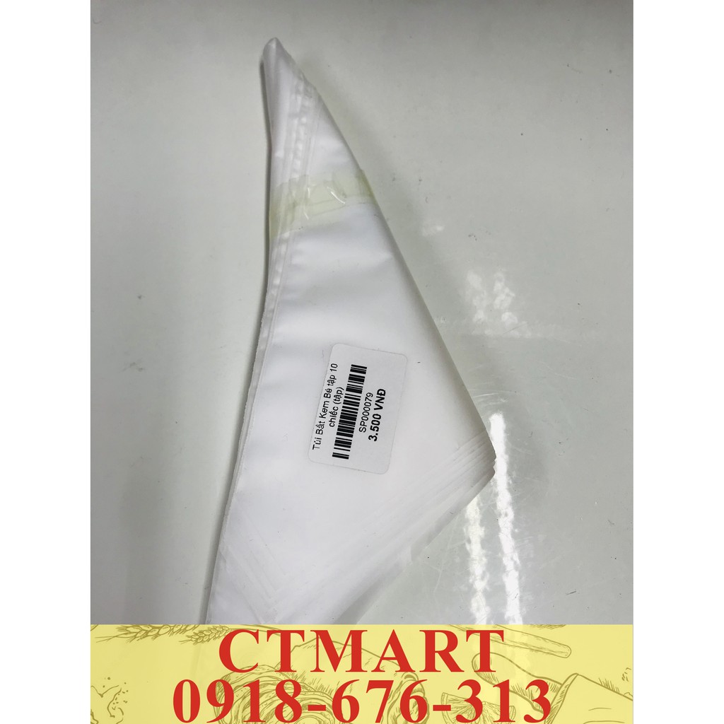 [Mã 77FMCGSALE1 giảm 10% đơn 250K] Túi bắt kem 10 chiếc