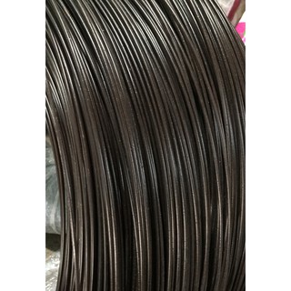 Cuộn 1kg dây kẽm bọc nhựa định vị hoa lan, uốn cành đường kính 2.8 mm