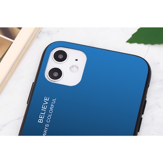 Ốp lưng iPhone 11 - Gradient edition, chất liệu kính cường lực