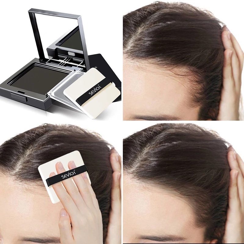 Phấn Che Khuyết Điểm Làm Dày Tóc Che Phủ Tóc Thưa Chống Thấm Nước 5 Màu Lựa Chọn 12g