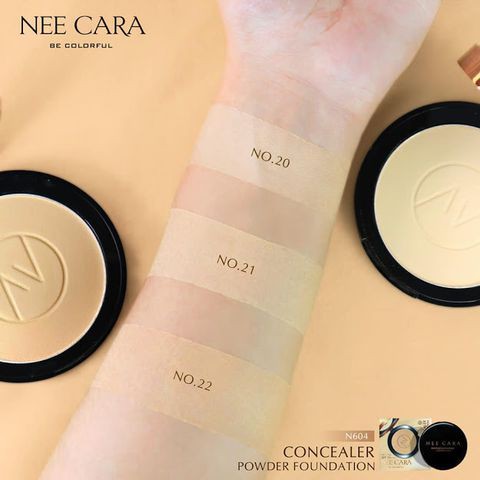 Phấn Nền Che Che Khuyết Điểm SPF 25+++ Nee Cara N604 Trúc Cosmetics | BigBuy360 - bigbuy360.vn