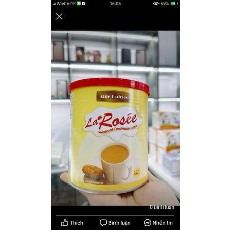 1kg sữa đặc La"Rosee