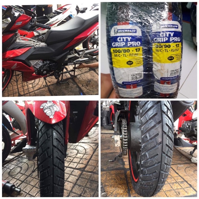 VỎ  XE MICHELIN CITY GRIP PRO đủ sezi