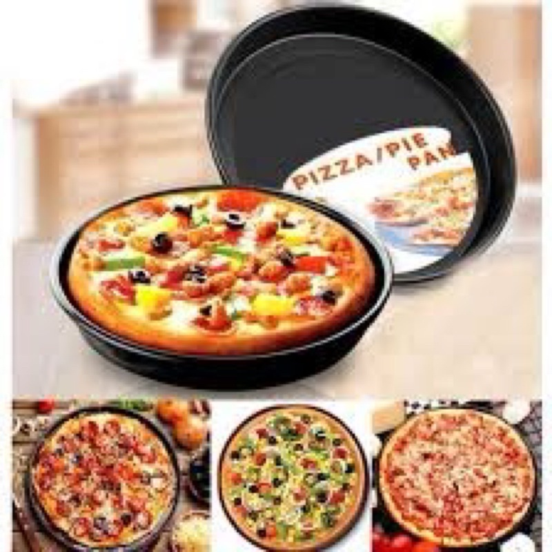 Khuôn piza đen ( nhiều cỡ)