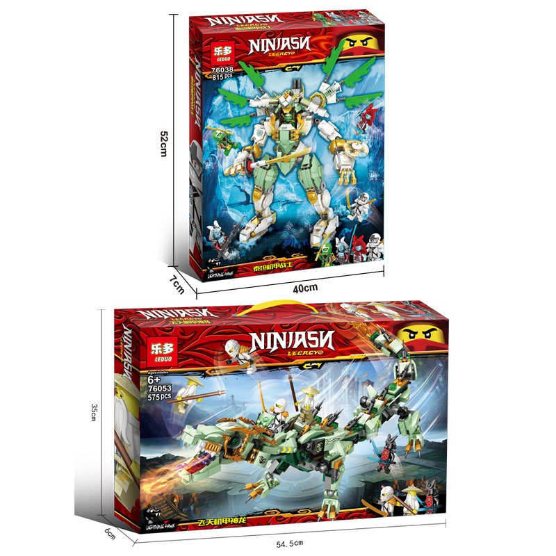 Bộ Đồ Chơi Lắp Ráp Lego Ninjago Titan Mech Dragon Cho Bé Trai