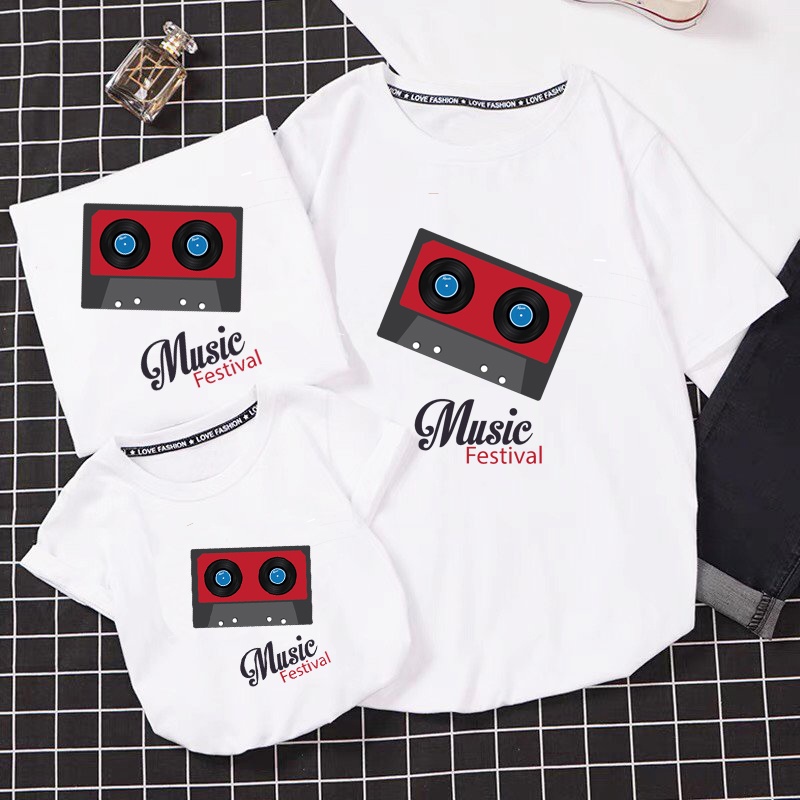 áo phông nam nữ form rộng tay lỡ unisex băng nhạc dễ thương cotton co giản
