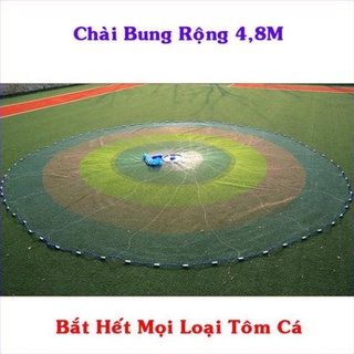 Chài Đánh Cá 4,8M. Chài Cước Thái Lan chất 7jnsda7