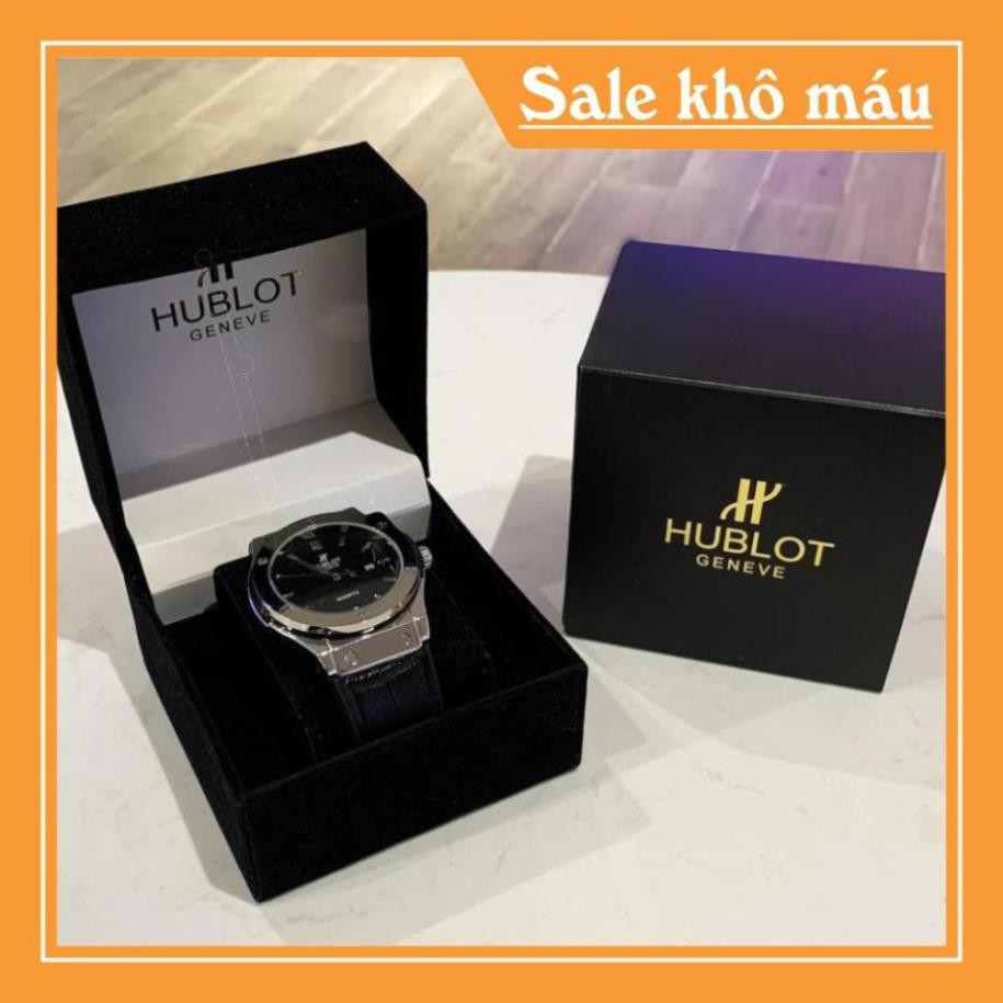 [Free Ship]  [Hublot đôi - nam nữ] Đồng hồ HBL nam nữ - đồng hồ cặp đôi hàng đẹp full diamond - bảo hành 12th