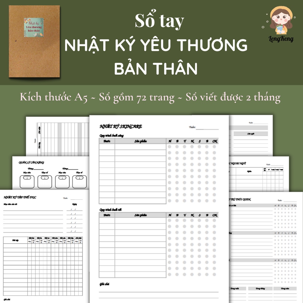 Sổ tay kế hoạch cuộc đời, phát triển bản thân