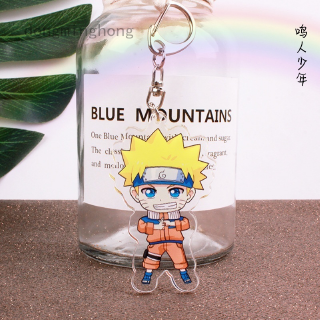 Móc Chìa Khóa Bằng Acrylic In Họa Tiết Hoạt Hình Naruto Kakashi Hinata Sasuke