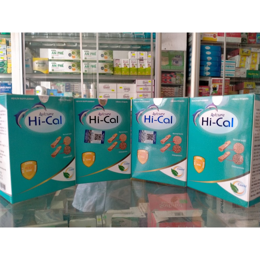 Canxi nano tự nhiên Avisure Hical cho bà bầu hộp 60 viên | Thế Giới Skin Care