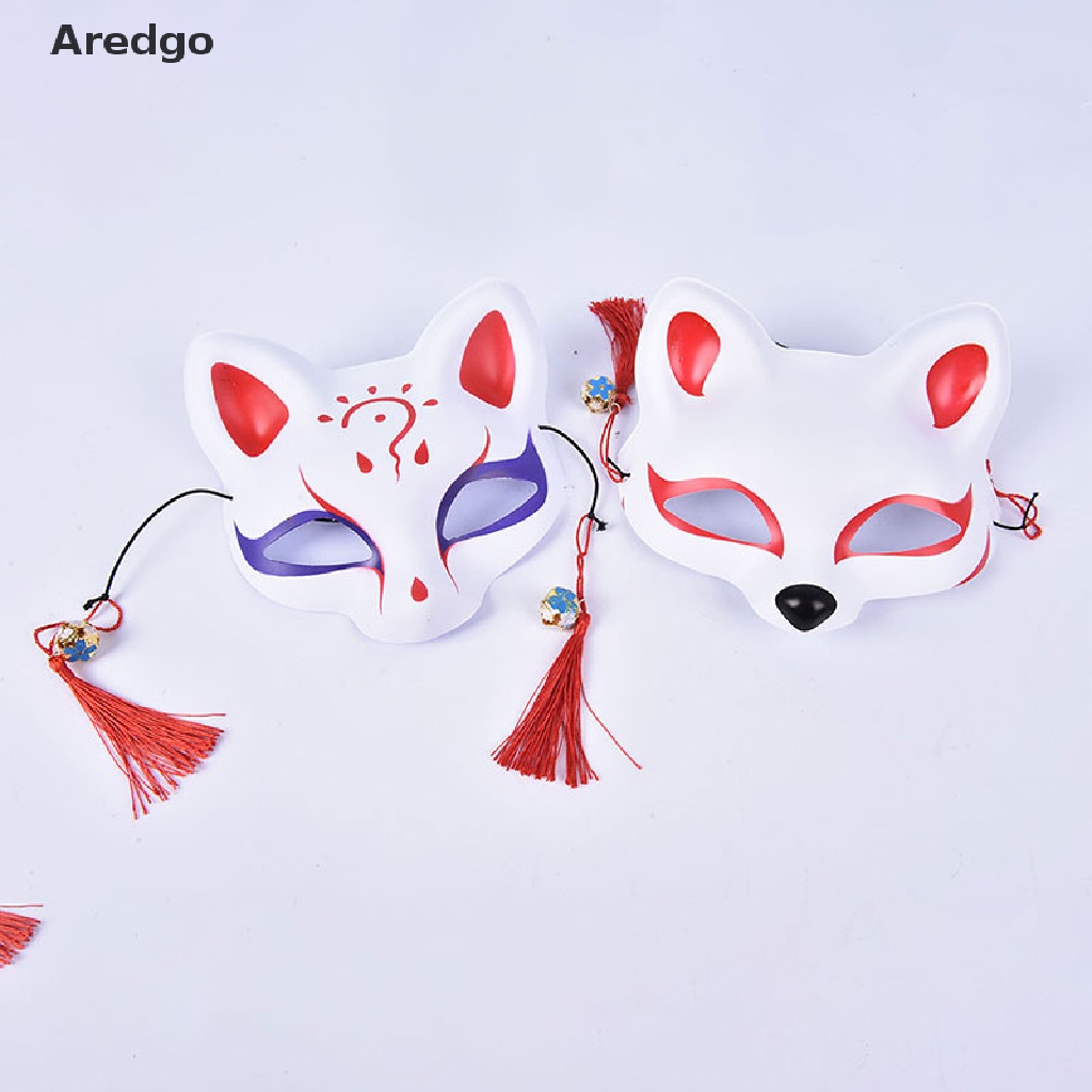 Mặt nạ nửa mặt hóa trang Halloween hình cáo độc đáo