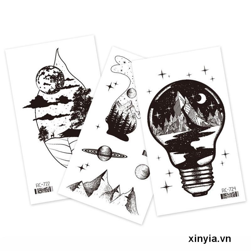 Hình Xăm Dán Thời Trang Cá Tính Chống Thấm Nước