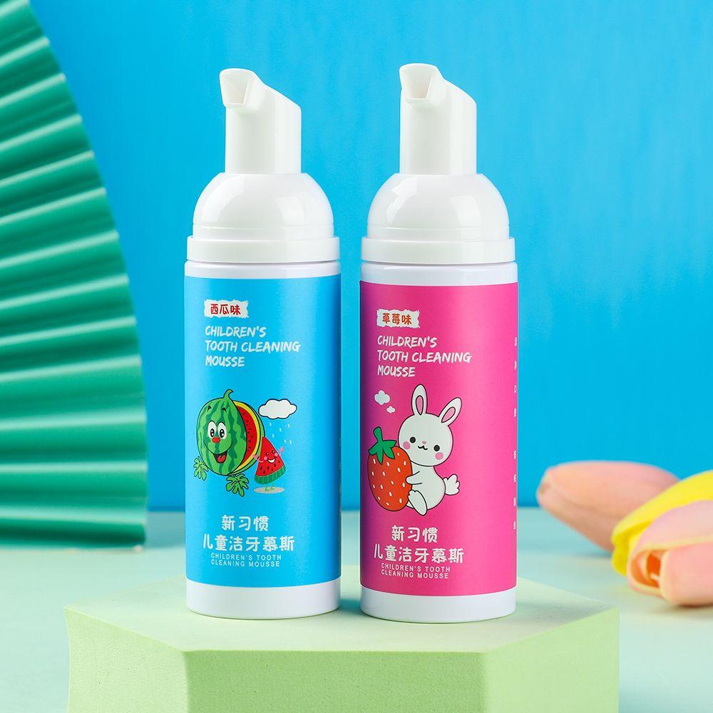 NIUYOU Kem Đánh Răng Ngăn Ngừa Răng Mùi Trái Cây Mousse Cấp Thực Phẩm Cho Trẻ Em