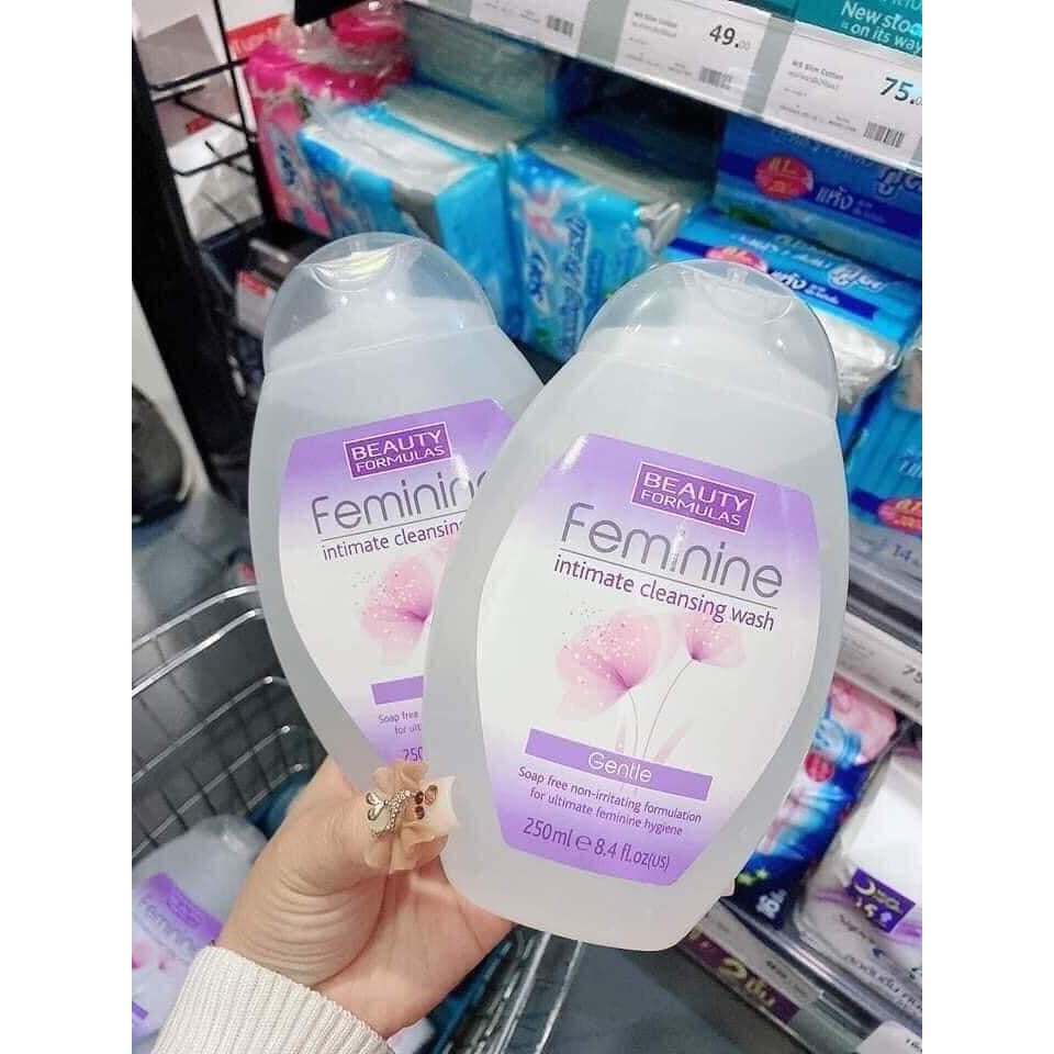 DUNG DỊCH VỆ SINH CAO CẤP FEMININE 250ml