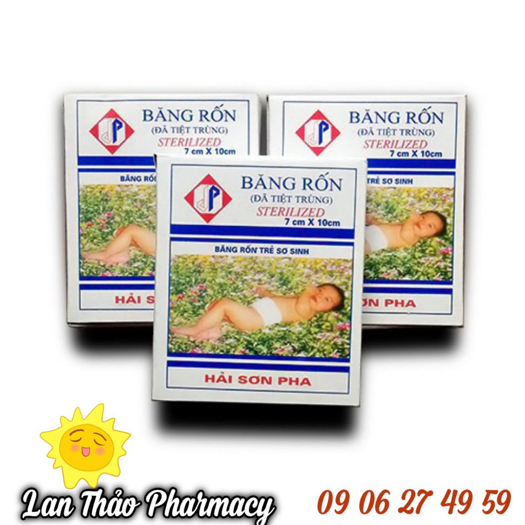 BĂNG RỐN HẢI SƠN PHA HỘP 3 CÁI