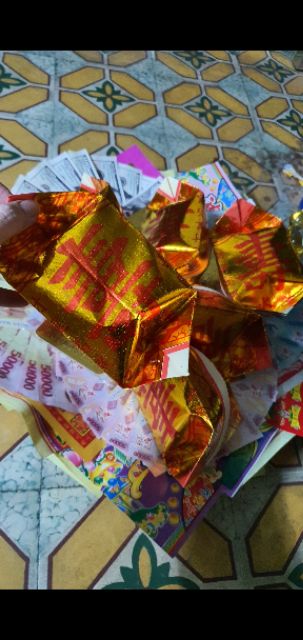 5 THỎI VÀNG GIẤY PHÚC XIN LỘC
