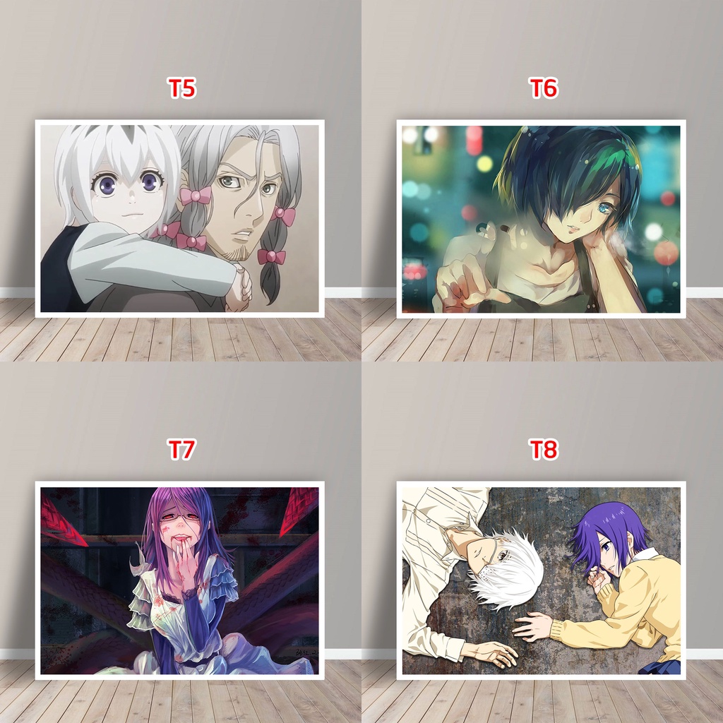 Tấm Postcard Cao Cấp Anime Tokyo Ghoul