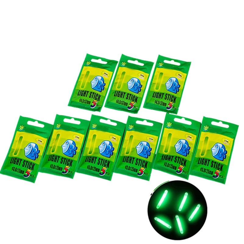 50 que phát sáng nổi trên mặt nước cho phao câu cá 4.5*37mm/3.0*25mm