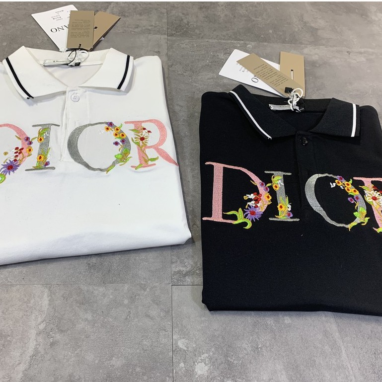 Áo Thun Nam Cổ Dệt, Áo Phông Polo In Chữ Cách Điệu Độc Lạ Chất Thun Cá Sấu Thoáng Khí - AC82 - Xuongmaytrungkien | BigBuy360 - bigbuy360.vn