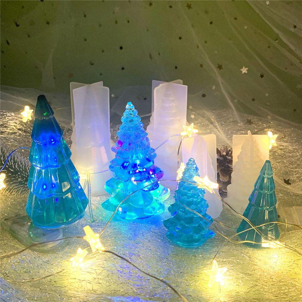 WTTLE Khuôn Nhựa Làm Cây Thông Giáng Sinh Trang Trí
