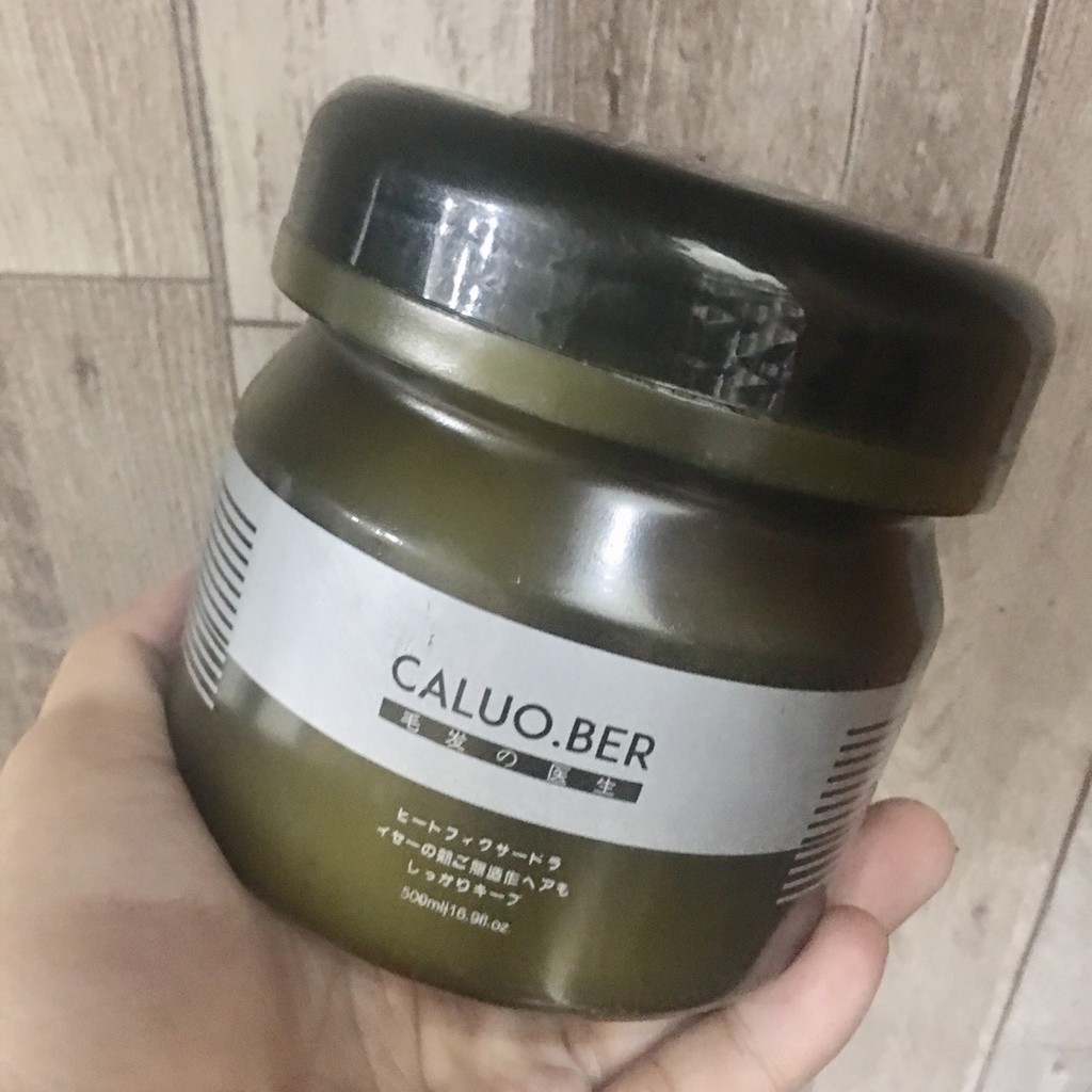 HẤP DẦU TẠO ĐỘ PHỒNG CHO TÓC CALUOBER SPA HAIR COLLAGEN TREATMENT 500ML