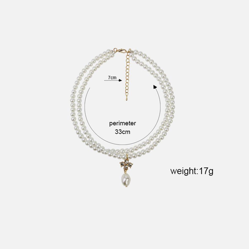 MXGOODS Vòng cổ Đính Đá Phong Cách Hàn Quốc Cho Nữ