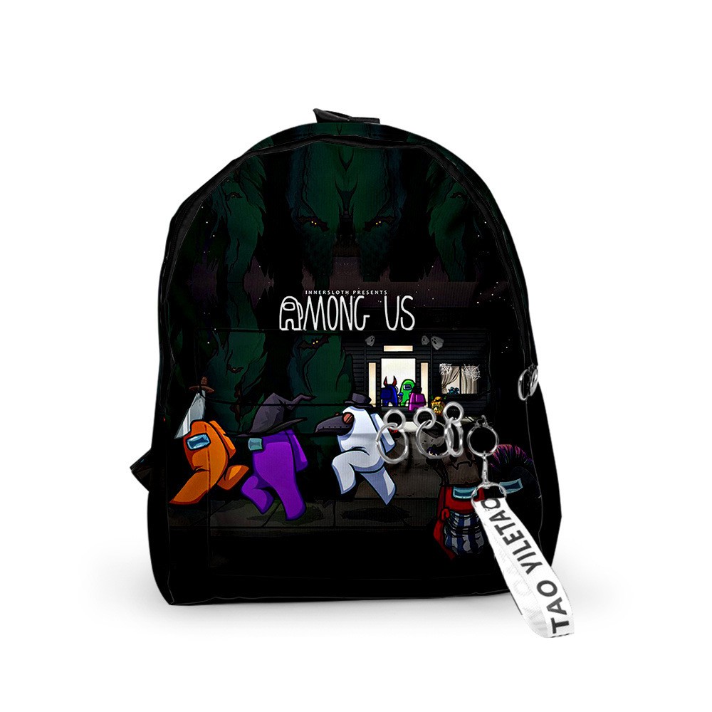 Balo in họa tiết 3D cá tính thời trang