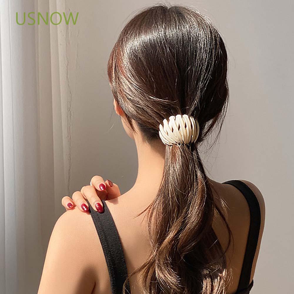 Dây cột tóc co giãn màu sắc ngọt ngào phong cách cổ điển thời trang cho nữ