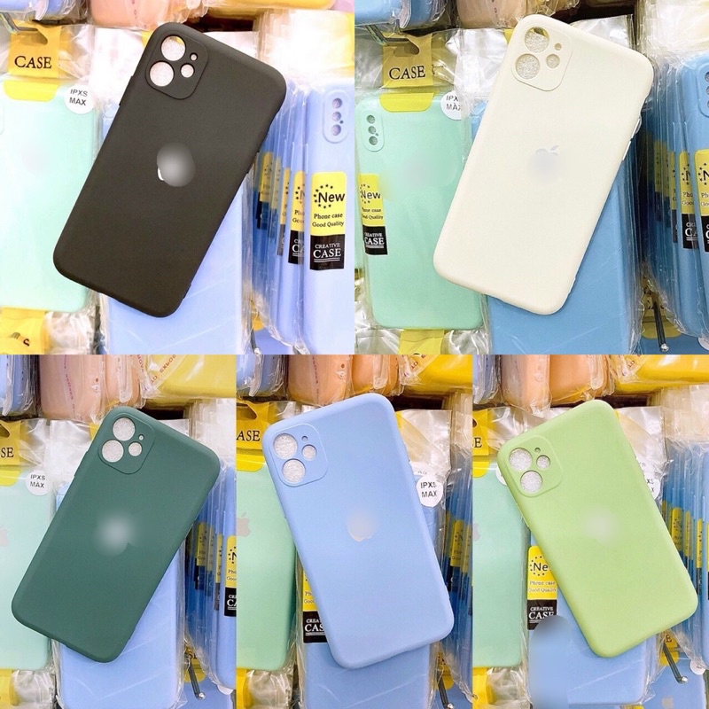 ốp chống bấn full viền loaik dẻo bảo vệ camera lót nhung bên trong
