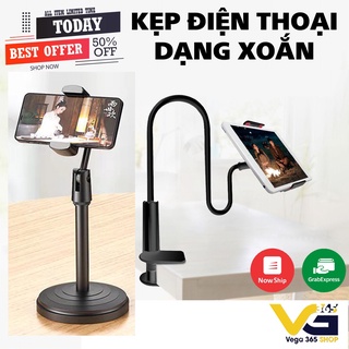 Giá đỡ điện thoại đế tròn đa năng, điều chỉnh độ cao Vega365.vn