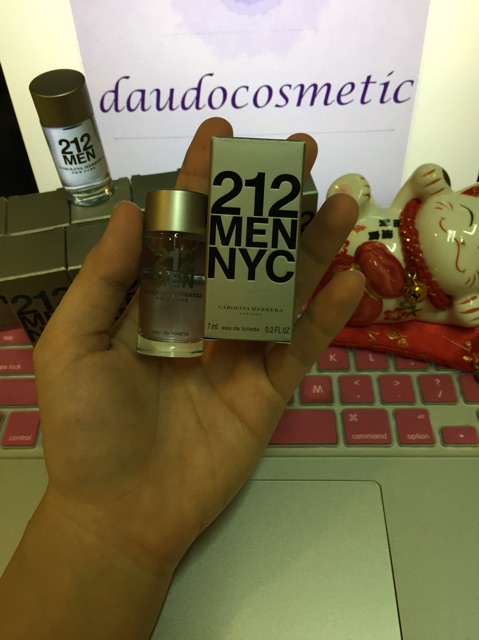 [mini] Nước hoa Carolina Herrera 212 Men NYC EDT 7ml | BigBuy360 - bigbuy360.vn