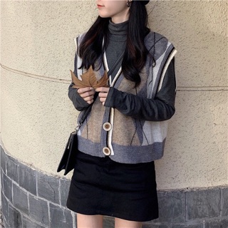 [ORDER] Set gile áo len ulzzang