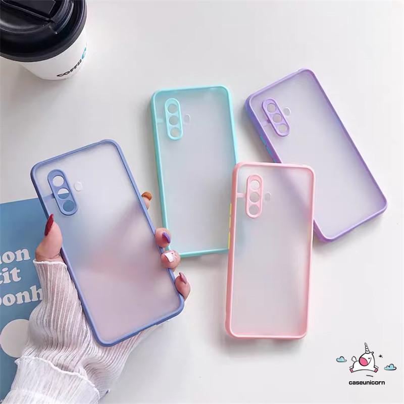 Ốp Lưng Chống Sốc Màu Bánh Macaron Cho Realme 5 5s 5i 6 6i 6s 7 7i 7pro C11 2020 C12 C15 C3 C2 C1 C17 C25 Nrz 20 Pro