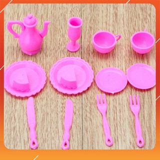 Set đồ dụng cụ nhà bếp cho búp bê 30cm adhshop