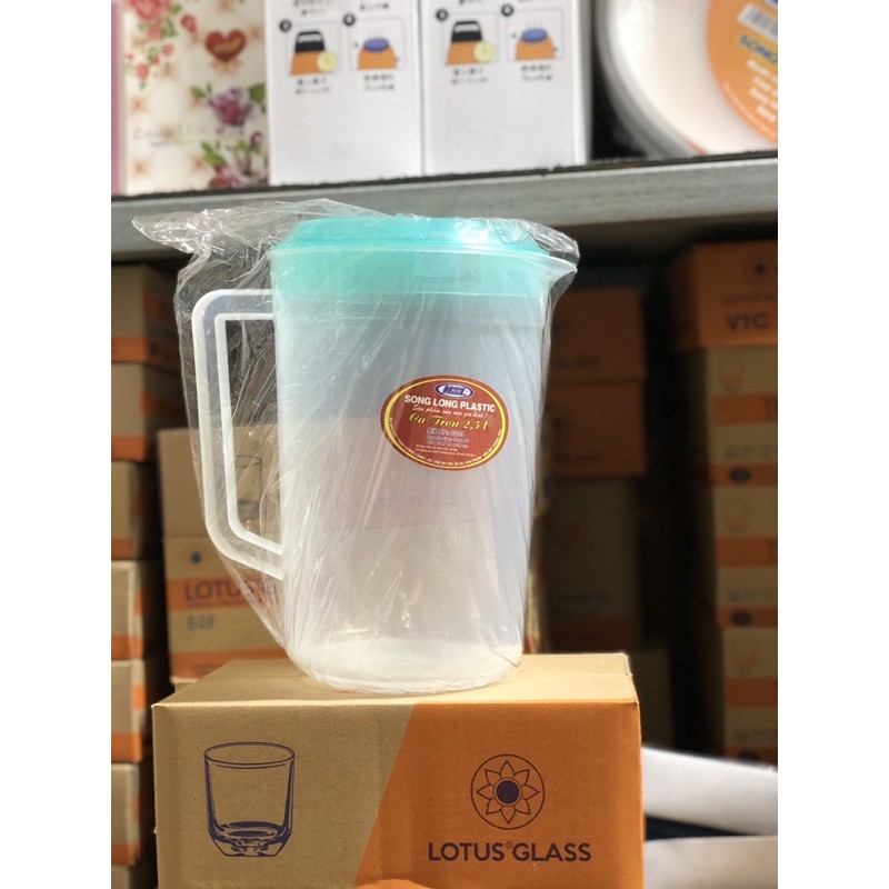 Ca nhựa trơn 2,5 lít đựng nước 2213 Song Long