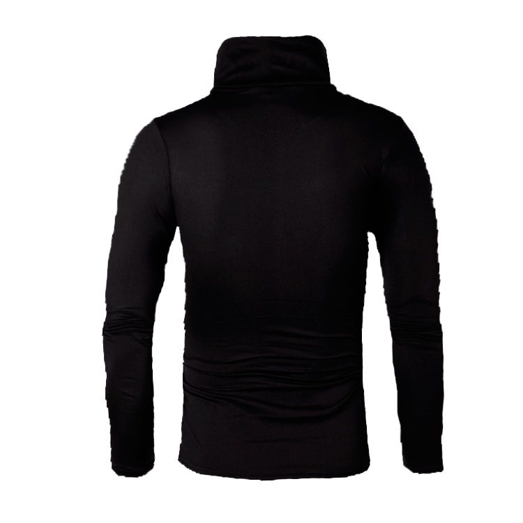 Áo sweater Dệt Kim Cổ Lọ Tay Dài Màu Sắc Đơn Giản Thời Trang Mùa Đông Cho Nam Giới