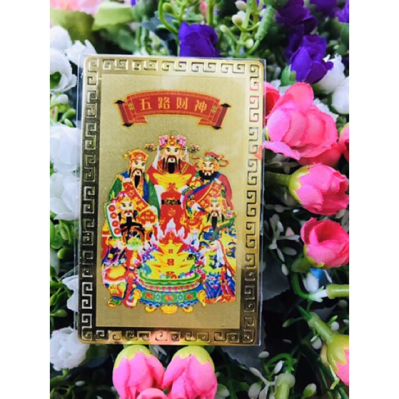 Kim bài ngũ lộ thần tài chiêu tài tấn bảo | BigBuy360 - bigbuy360.vn