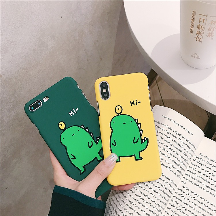 Ốp nhựa mịn khủng long cho IPhone