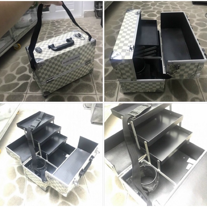 Cốp đựng mỹ phẩm size 35cm có dây đeo