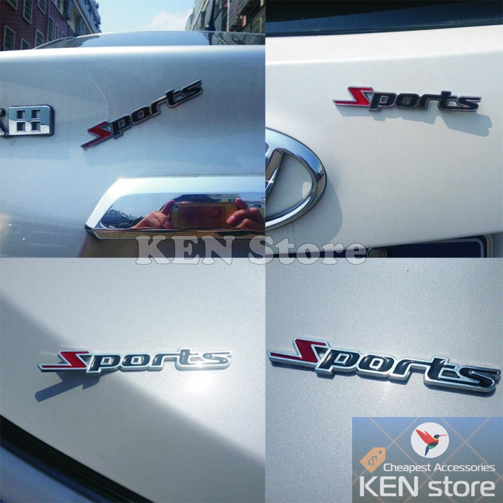 Logo Sport cho xe ô tô