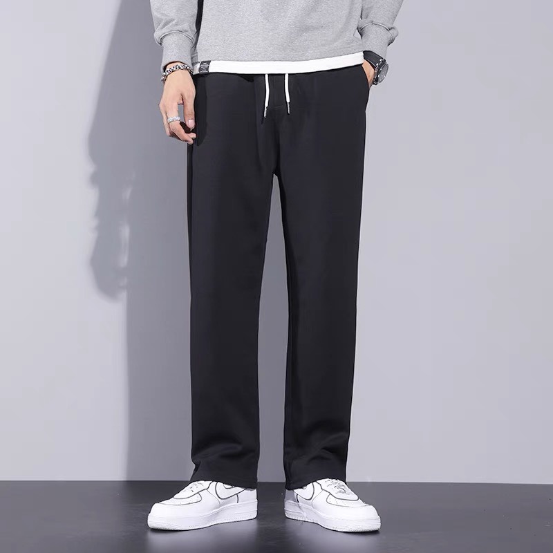 Quần ống suông nam nữ unisex- Quần kaki baggy trơn phong cách hàn quốc cực hot 2022
