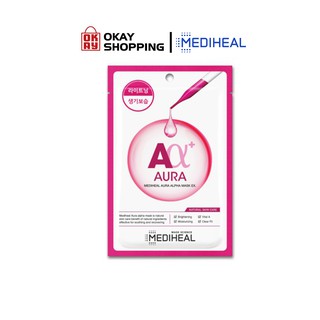 Mặt Nạ Mediheal Aura Alpha Trắng Sáng Mediheal Aura Alpha Mask EX 23ml
