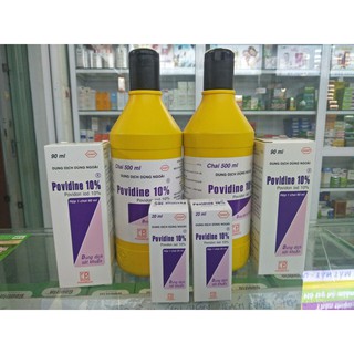 Povidin 10% (20 ml, 90 ml, 500 ml)
