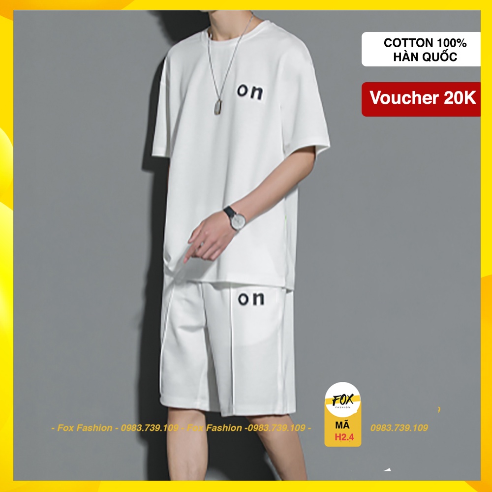Quần áo thể thao nam mùa bè | Bộ thể thao nam mùa hè big size 45-115kg | Bộ nam hè chất thun cotton, cổ tròn, tay lỡ