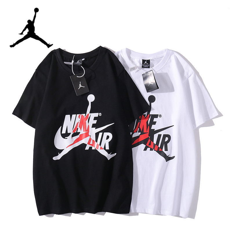Áo Thun Nike Air Jordan Tay Ngắn Thiết Kế Thoải Mái Cá Tính