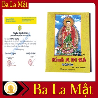 Sách - Kinh A DI ĐÀ giảng nghĩa
