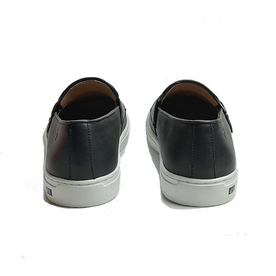 Giày lười nam Slip On Monk Strap MAD trẻ trung năng động da bò cao cấp chất lượng tốt