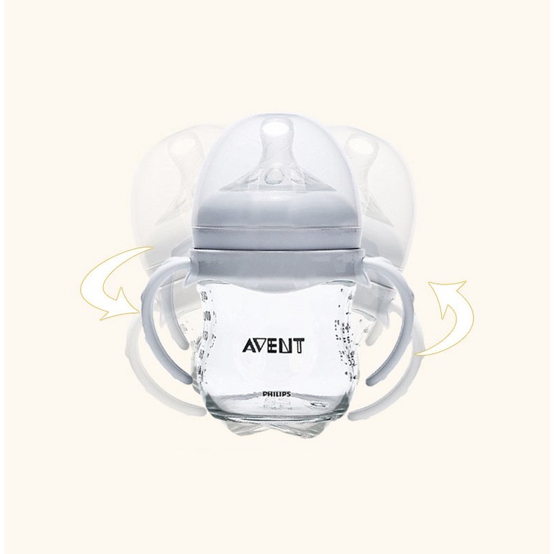 Tay cầm bình sữa Avent Natural Cổ Rộng Shop Bố Soup